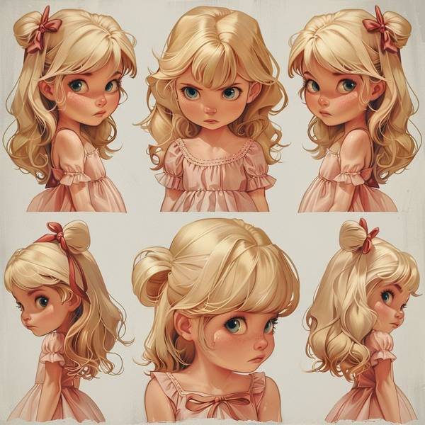 小女孩漂亮发型扎法，阳光短发编发：7款懒人甜心发型教程完整版