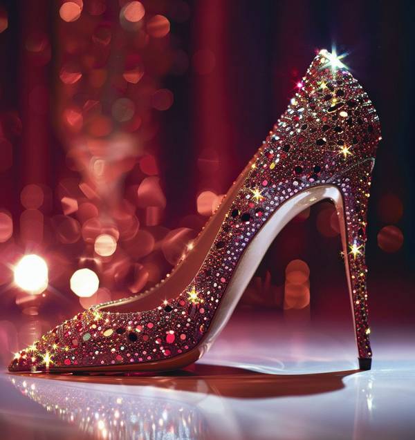 世界上最漂亮的高跟鞋，《水晶梦境中翩跶的星辰之履：极致美学与工艺巅峰》