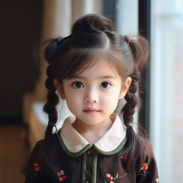 儿童发型简单漂亮扎法，3分钟轻松上手，15款儿童日常精致发型扎法大全