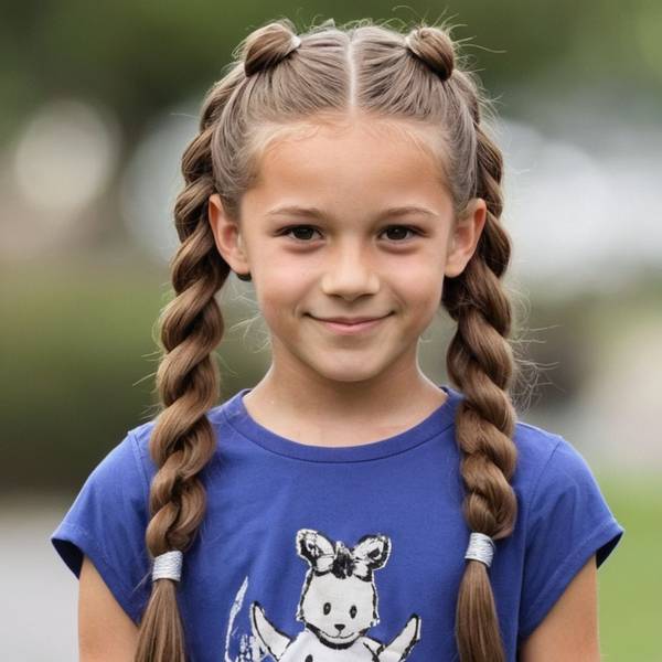 小女孩漂亮发型扎法，阳光短发编发：7款懒人甜心发型教程完整版