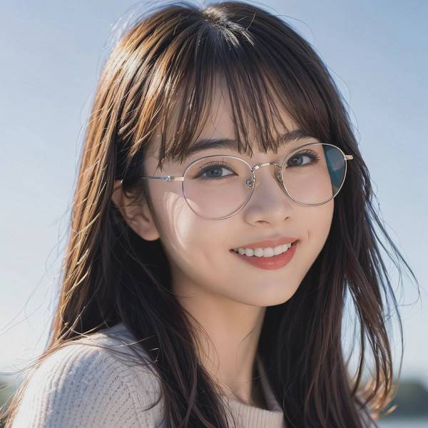 圆脸适合什么样的镜框,圆脸选对镜框,秒变高级脸型完美搭指南