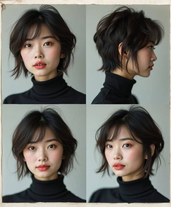 大学生适合的发型，清爽减龄不伤发专为大学生设计的24款高性价比发型图鉴