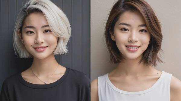 脸长的人适合什么发型，小脸长星人的专属发型指南：扬长避短重塑面部轮廓