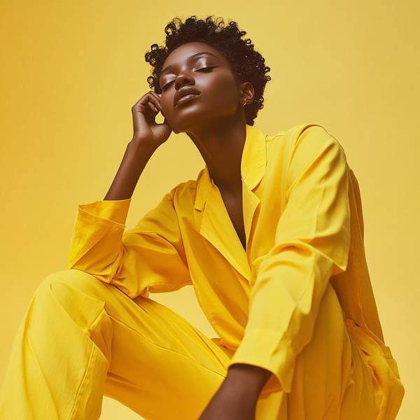 肤色偏黑的人适合什么颜色的衣服，绽放自信魅力：深肤色人群最显气质的穿搭色彩指南