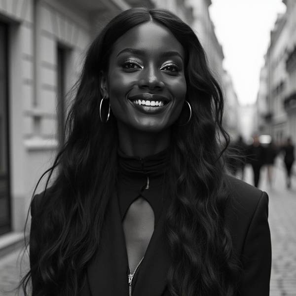 脸黑的人适合染什么颜色的头发，让黑皮肤发光：最适合你的15款显白发色指南