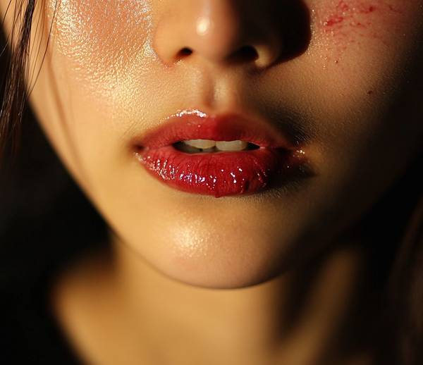 上嘴唇长痘痘是什么原因，解码上唇痘痘频发：四个关键诱因与应对策略