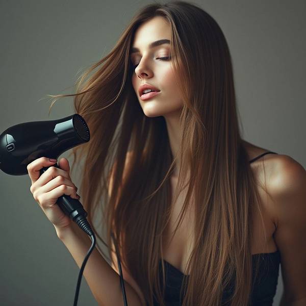 头发吹干好还是自然干好，健康发质的科学选择：吹干与自然干对比分析