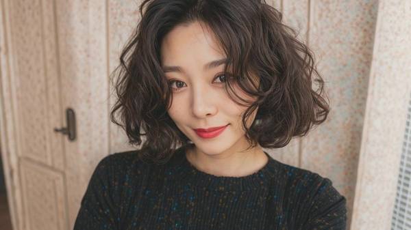 自然卷的头发适合什么发型，18款适配自然卷的慵懒气质发型指南