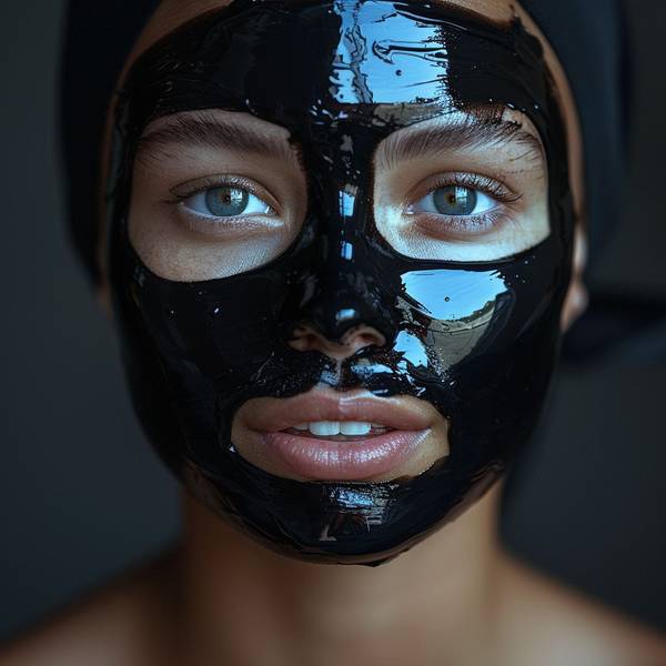 白面膜和黑面膜的区别，白面膜补水亮肤，黑面膜深层清洁功效对比