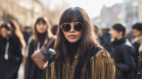 方脸适合什么刘海，方脸选对刘海拯救脸型的实用指南