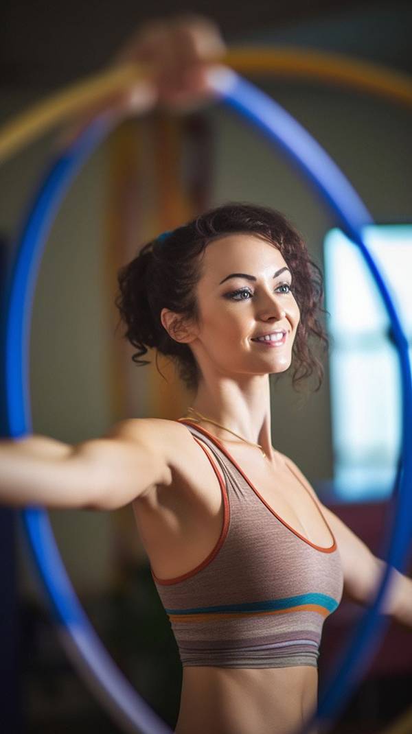 呼啦圈减肥效果怎么样，呼啦圈是高效燃脂的腰部塑形神器