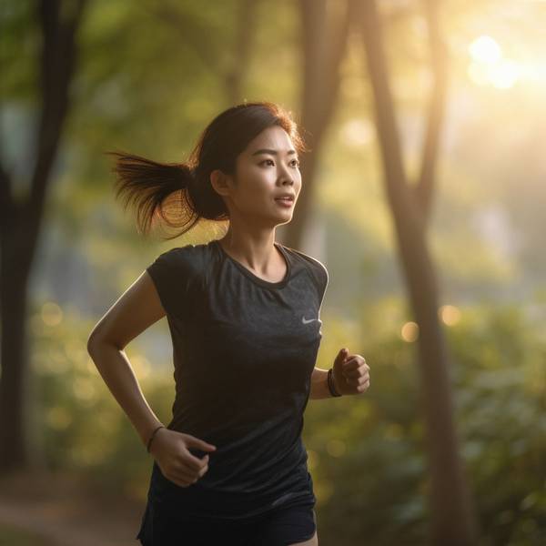 晨跑和夜跑哪个减肥效果好,清晨跑步胜过夜晚运动的高效燃脂优选方案