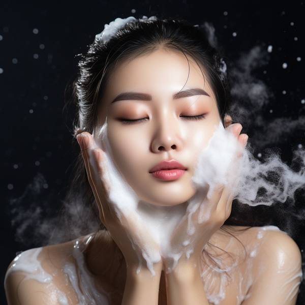 淘米水洗脸的正确方法，白醋调兑淘米水洁面锁水焕肤术