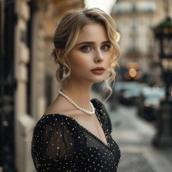 珍珠项链配什么衣服好看，东方美学之选：珍珠项链日常配搭全指南与服装风格解析