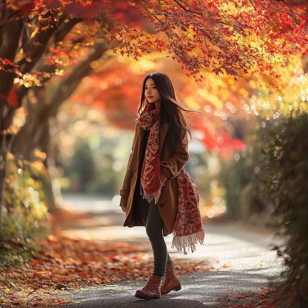 秋季旅游衣服搭配，秋季旅行穿搭指南：轻便保暖与时尚拍照兼备的20种搭配方案