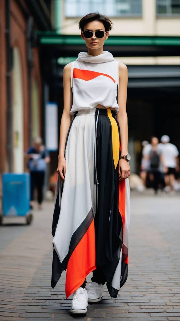 吊带长裙怎么搭配上衣好看，时尚百搭指南：秋冬吊带长裙叠穿上衣的21种优雅造型术