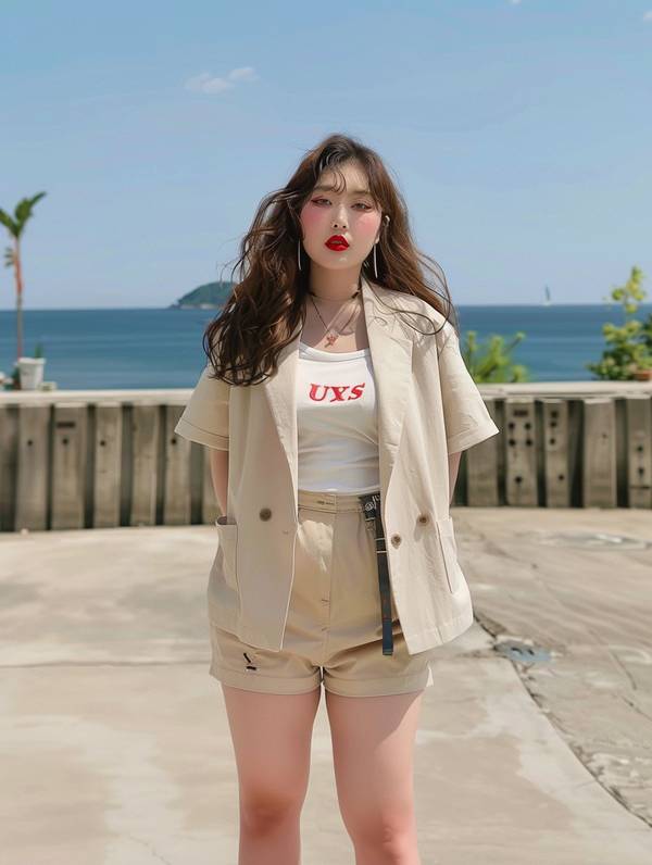 微胖的女人穿什么衣服好看，微胖穿搭指南：26套遮肉显瘦的搭配范本