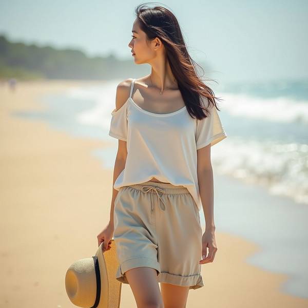 去海边适合穿什么衣服，海边穿搭指南：25款清凉舒适又出片的夏日造型