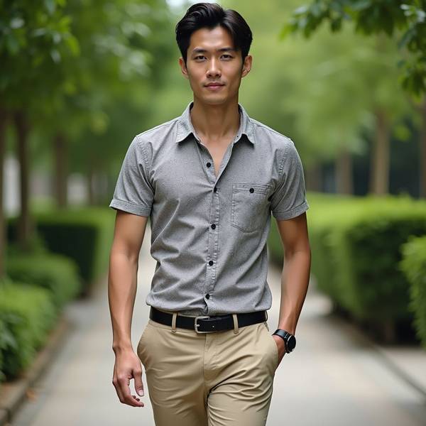 深灰色裤子搭配什么颜色上衣，最适合搭配深灰色裤子的上衣颜色选择指南