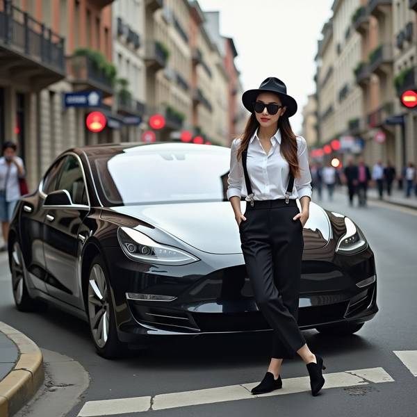 黑色裤子配什么颜色上衣好看，秋冬黑色裤子配色指南：这6种上衣颜色时髦又显瘦