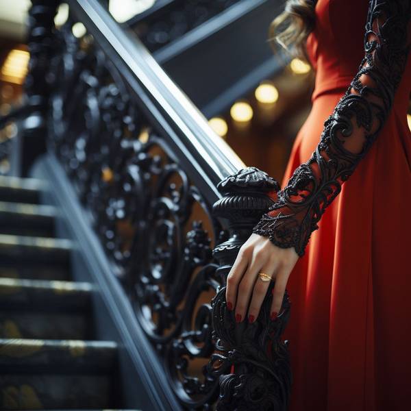 红色蕾丝连衣裙搭配什么外套，冬日红色蕾丝连衣裙的外套搭配指南：优雅与温暖兼备的25种方案