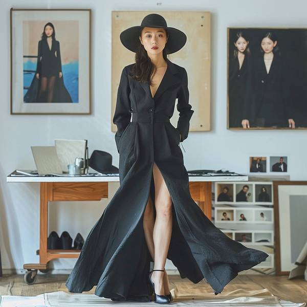 长款连衣裙搭配什么外套,冬季长款连衣裙的最佳外套搭配指南