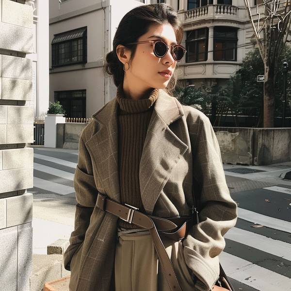 10度左右穿什么衣服合适，15款保暖穿搭应对10度天气，轻松掌握叠穿技巧