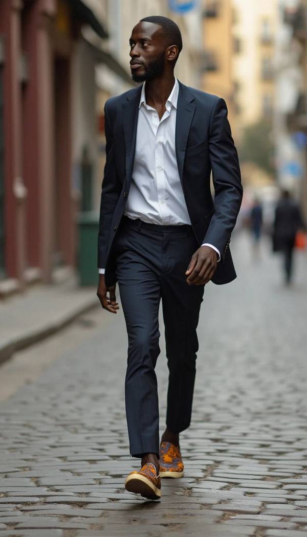 男人皮肤黑穿什么颜色的衣服好看，深色皮肤男士穿搭指南：这5种颜色更显气质与品味