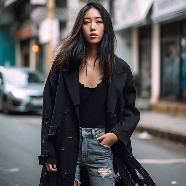 肤色黑穿什么颜色衣服显白,深色系穿搭指南:5种显白颜色让黑肤色更高级