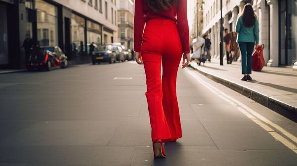 红色裤子搭配什么颜色上衣，红裤亮眼穿搭指南：五种最佳配色方案引领秋冬潮流