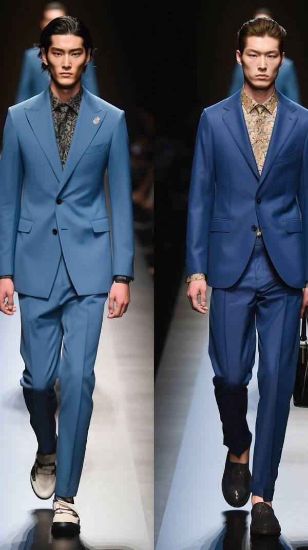 浅蓝色衣服配什么颜色裤子，浅蓝色上衣配色指南七种经典百搭裤子优选