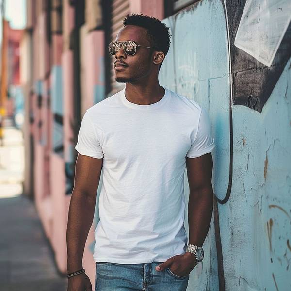 男人皮肤黑穿什么颜色的衣服好看，深色皮肤男士穿搭指南：这5种颜色更显气质与品味