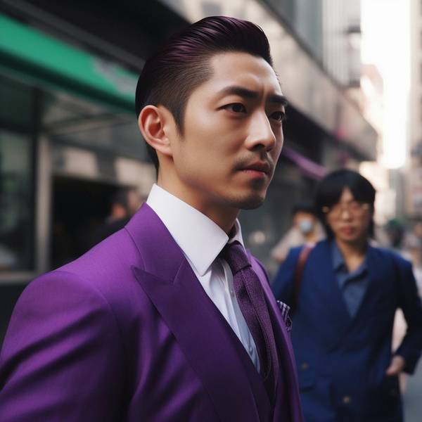 紫色衣服配什么颜色裤子，紫色衣物搭配各色裤装的经典配色指南