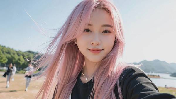 粉色头发怎么搭配衣服，粉发女孩的穿搭密码与配色全攻略