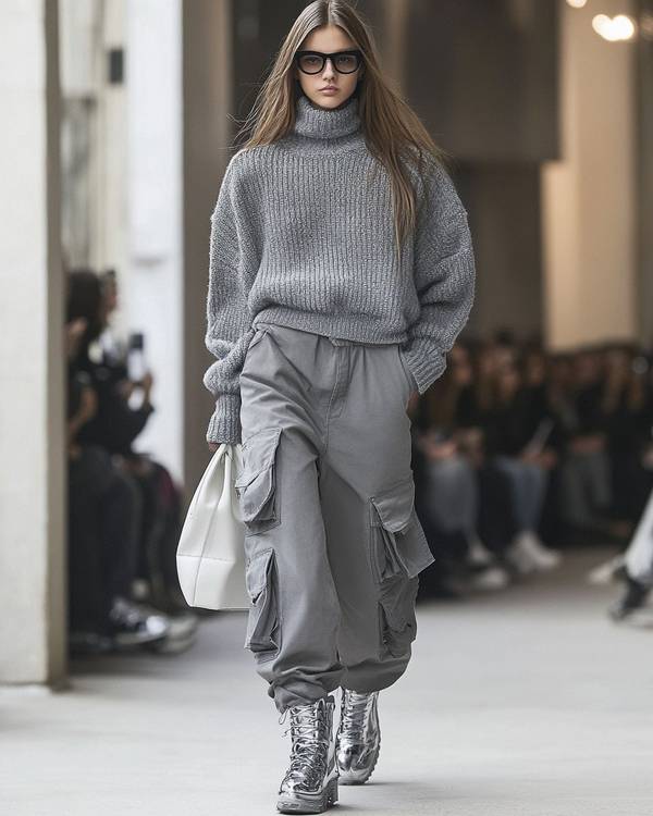 灰色运动裤搭配什么颜色上衣，灰裤百搭色系指南：五种配色方案穿出高级感