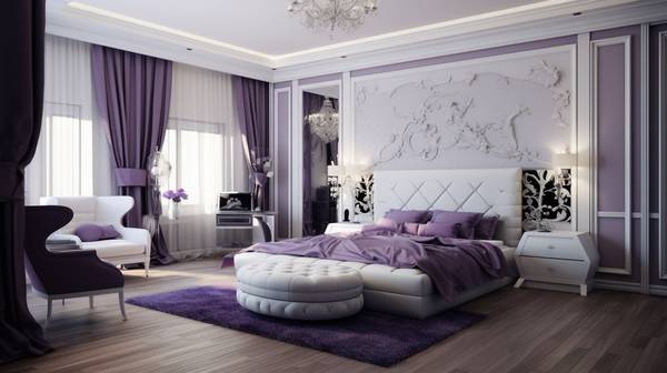 紫色和黑色搭配好看吗，紫色邂逅黑色：高级感配色的艺术诠释与经典案例