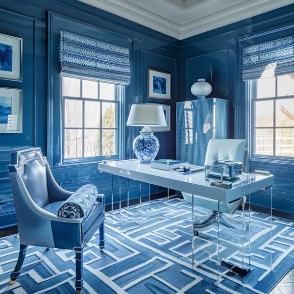 宝蓝色配什么颜色好看，宝蓝色最佳配色方案与搭配技巧