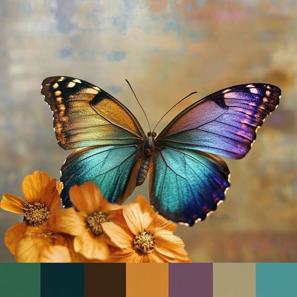 蓝紫色配什么颜色好看，蓝紫色与这三种配色方案的自然灵感指南