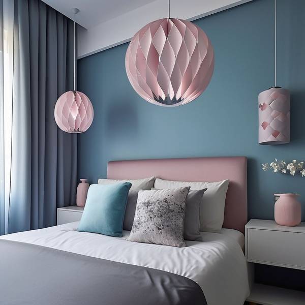 粉色和蓝色搭配好看吗，双色和谐美学