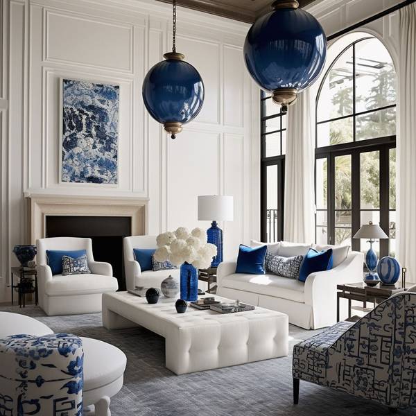 宝蓝色配什么颜色好看，宝蓝色最佳配色方案与搭配技巧