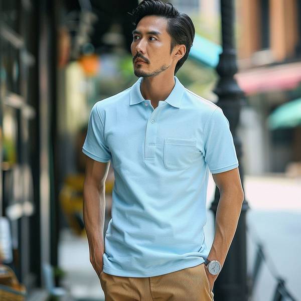 浅蓝色的裤子配什么颜色的上衣，浅蓝裤子配白色上衣最显清爽百搭