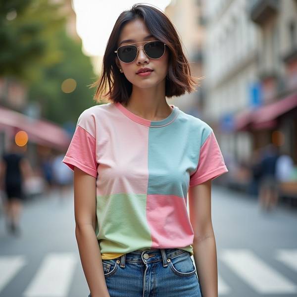 灰色t恤配什么颜色裤子，8款灰色T恤配色方案 轻松驾驭休闲与通勤风格