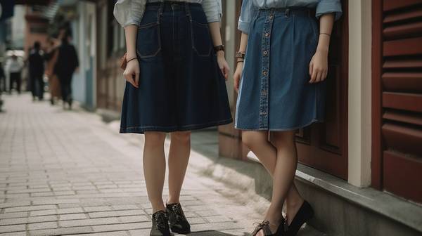 藏蓝色裙子配什么颜色袜子，藏蓝半裙配色指南：这5种袜子搭配最优雅高级