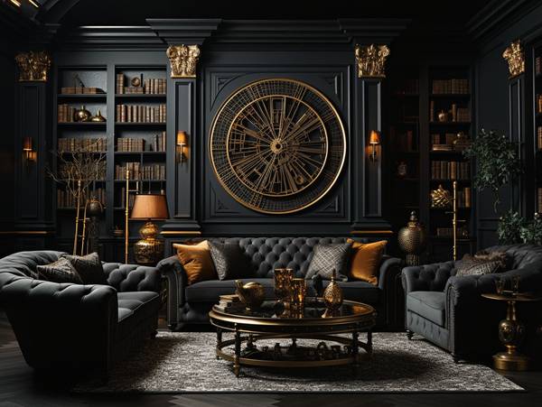 黑色和什么颜色搭配好看，深邃黑与璀璨金的时尚交响：25种高级配色方案全解析