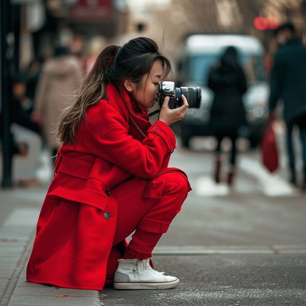 红色大衣配什么裤子，复古红大衣配这4款裤装气场全开 绝美冬日时髦指南