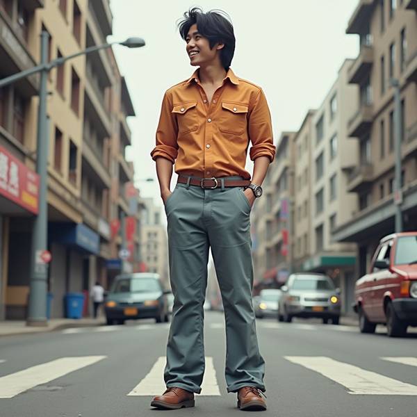 深紫色裤子配什么颜色上衣好看，深紫长裤搭配指南：选对颜色穿出优雅气质