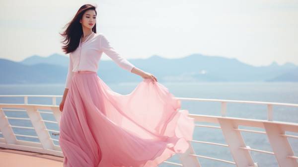 裸粉色长裙配什么上衣，裸粉色长裙的绝美上衣搭配指南