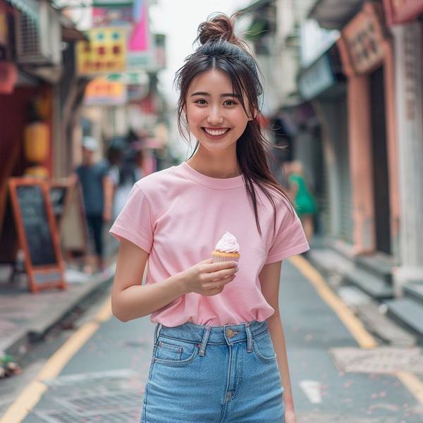 粉色上衣配什么颜色裤子,18套粉色上衣配色方案点亮你的少女感穿搭