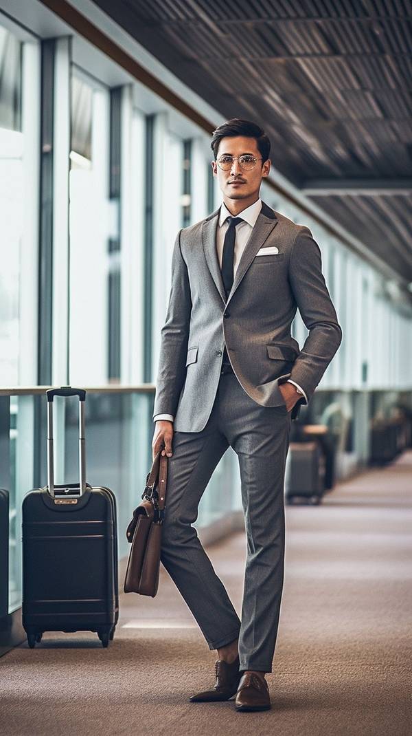 灰色西装配什么颜色鞋子，灰色西装与鞋履色彩搭配终极指南