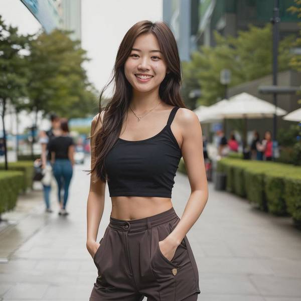 灰色上衣配什么颜色的裤子，灰色上衣配黑色裤子经典不出错还显瘦